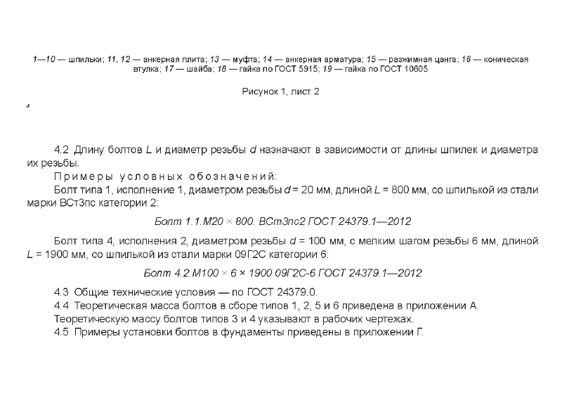 Болты фундаментные 6.3. Страница 3