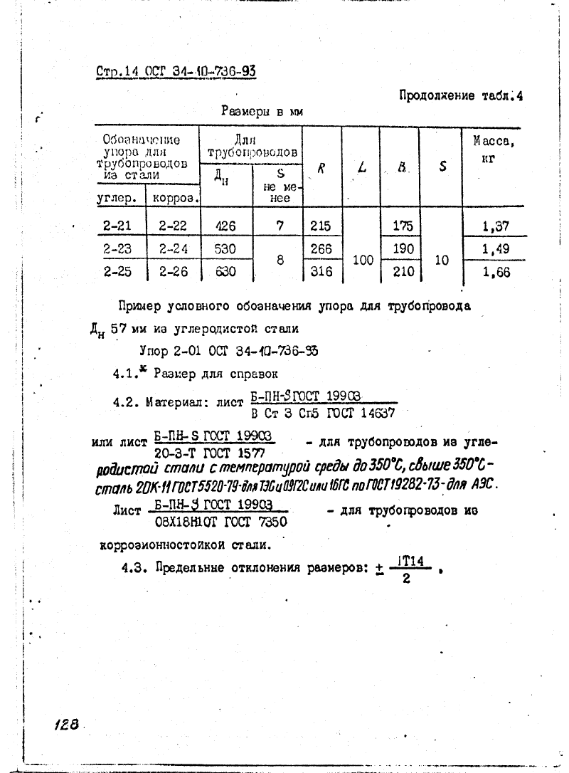 ОСТ 34-10-736-93. Страница 14