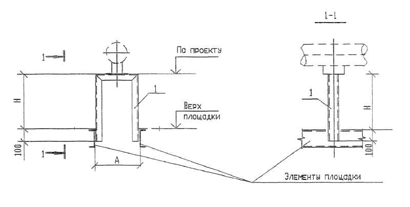 Крепления трубопроводов тип КПМ10. Страница 01