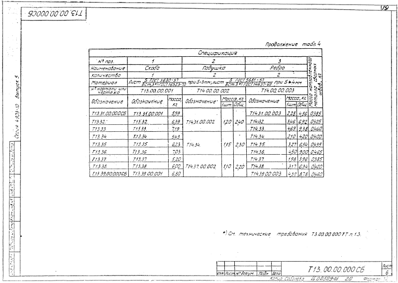 Опора скользящая Т13. Страница 6